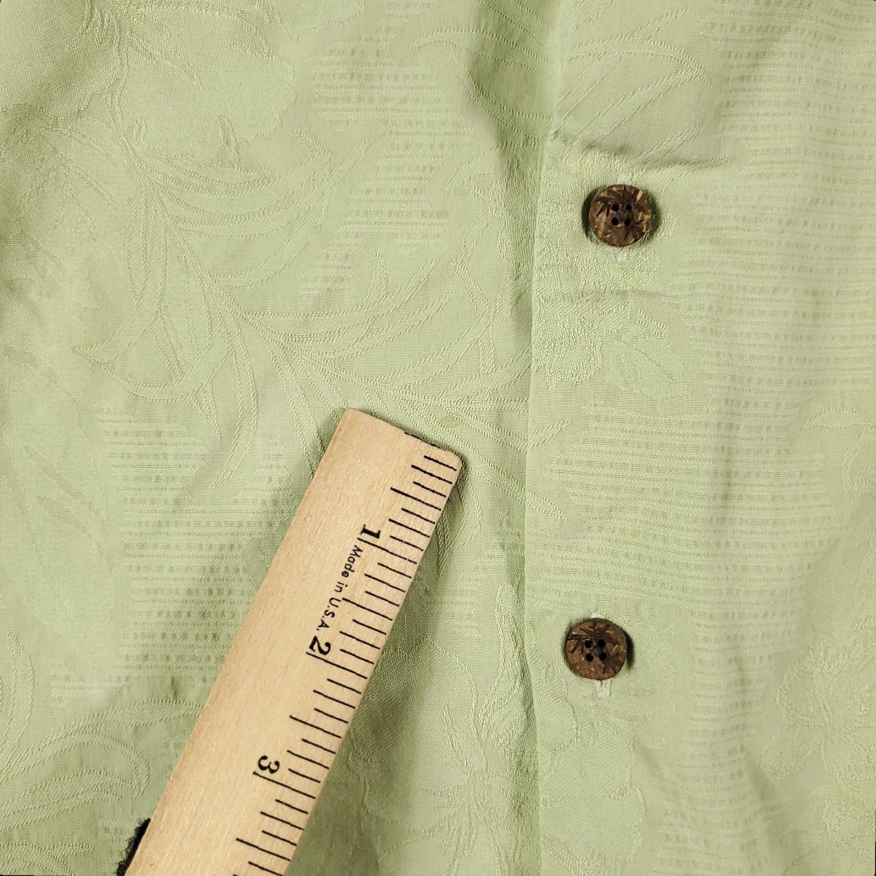 Tommy Bahama VINTAGE Tommy Bahama Shirt Mens XL Green Hawaiian Button-Up Short Sleeve Size US XL / EU 56 / 4 - 4 Thumbnail