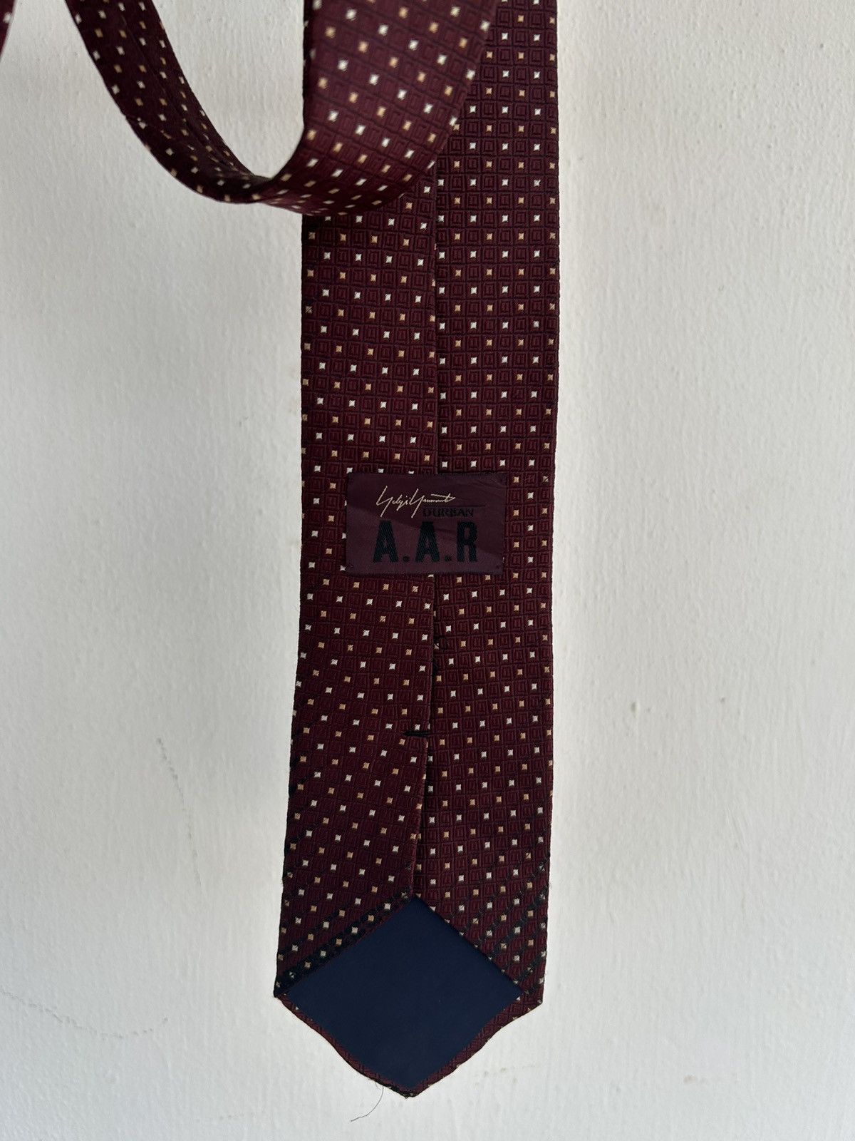 Yohji Yamamoto A.A.R Durban Yohji Vintage Tie Size ONE SIZE - 5 Thumbnail