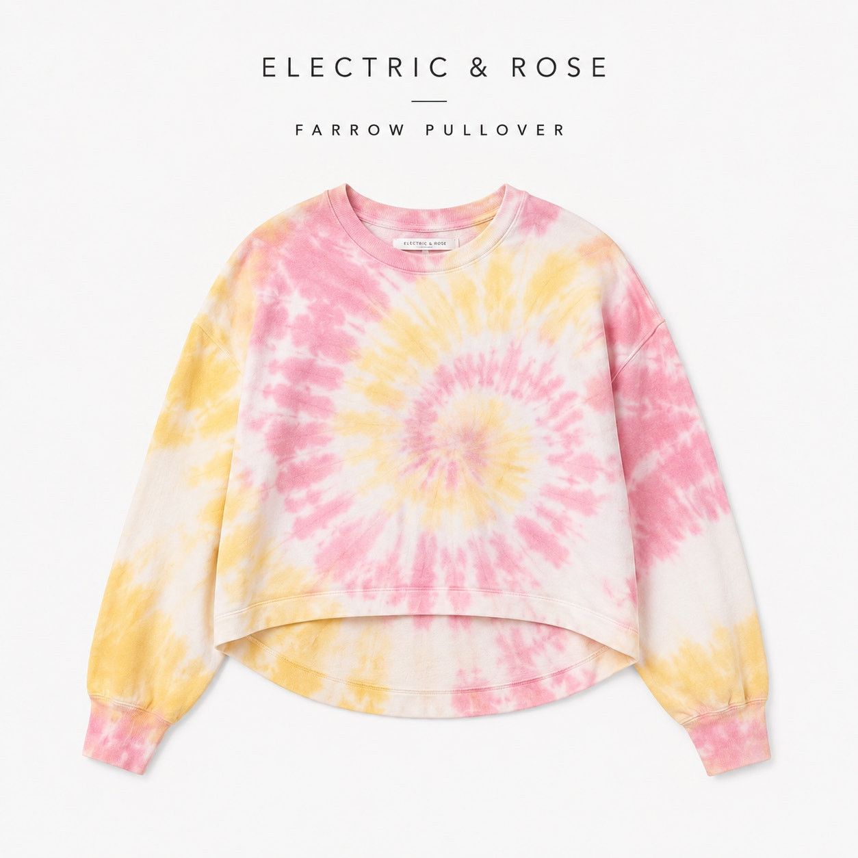 Other Electric & Rose Farrow Tie Dye Sweatshirt Pima Cotton XS Size XS / US 0-2 / IT 36-38 - 1 Thumbnail