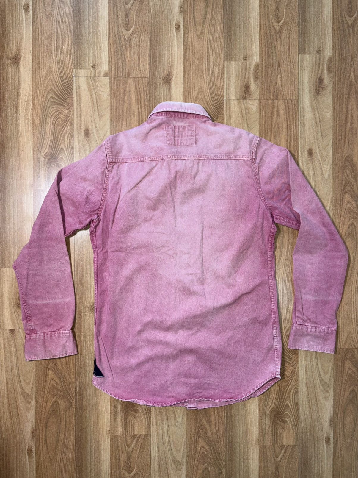 Replay Replay streetwear faded denim button down shirt size M Size US M / EU 48-50 / 2 - 2 Thumbnail