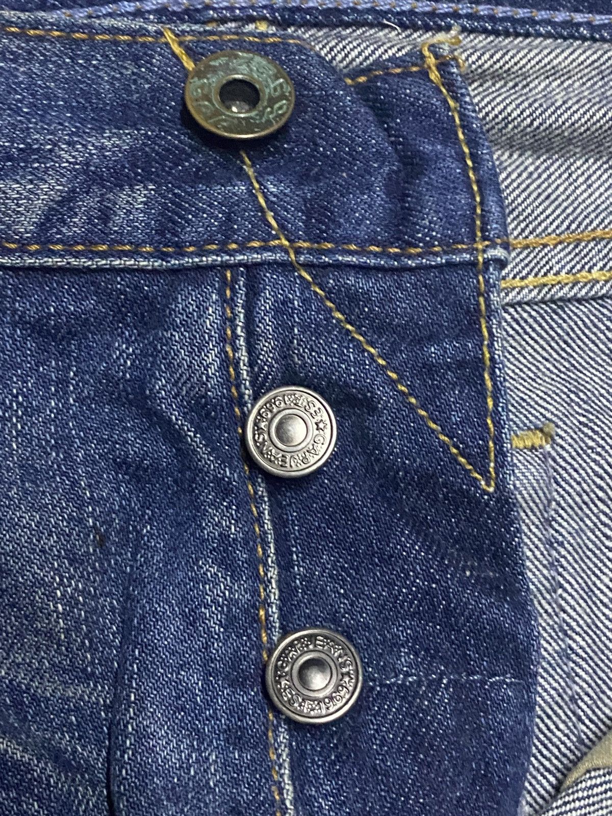Japanese Brand Vintage Gap California USA Ghost Rider Loose Jeans Size US 31 - 8 Thumbnail