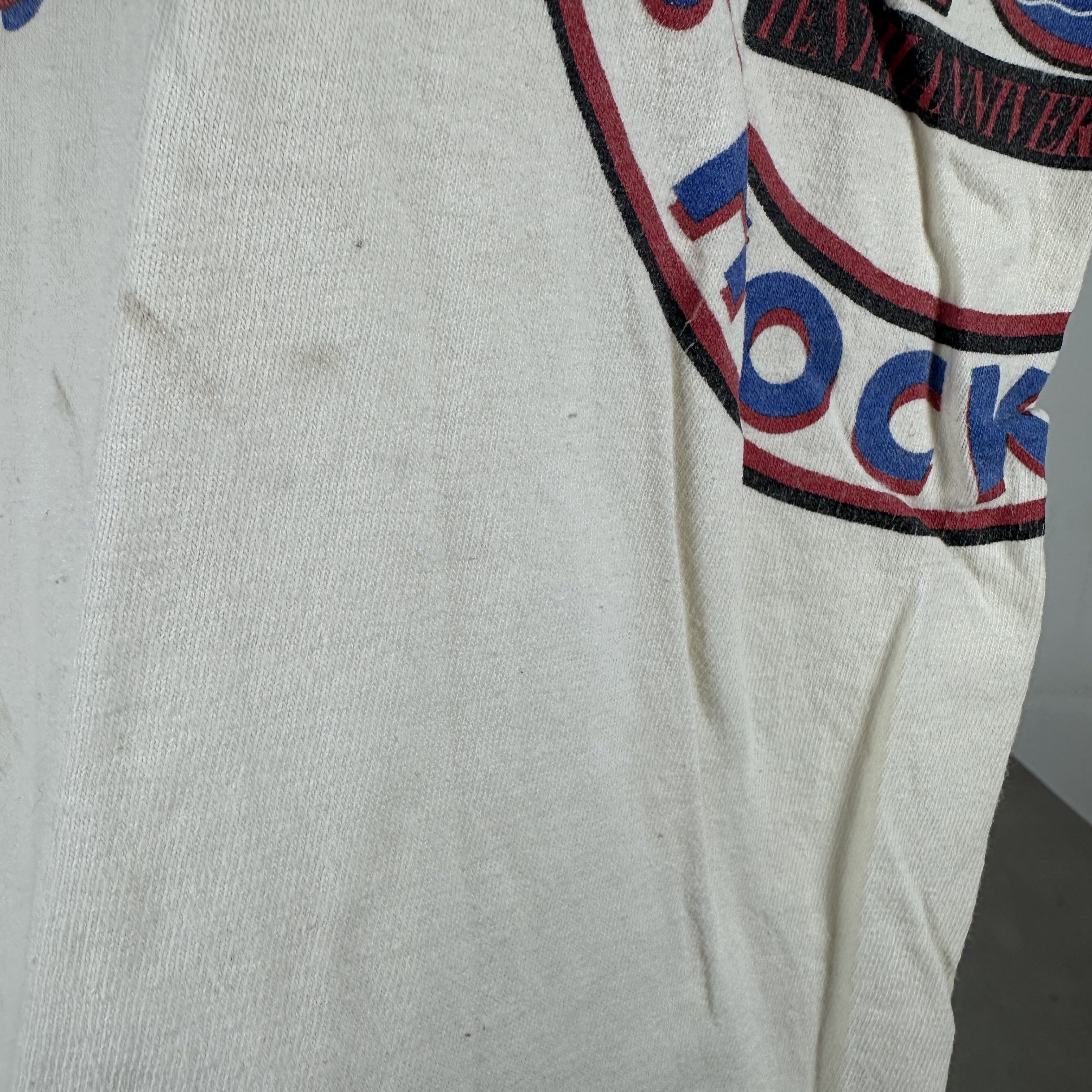 Vintage Vintage 1993 Peoria Rivermen IHL Hockey AOP T-shirt Size US XL / EU 56 / 4 - 10 Thumbnail