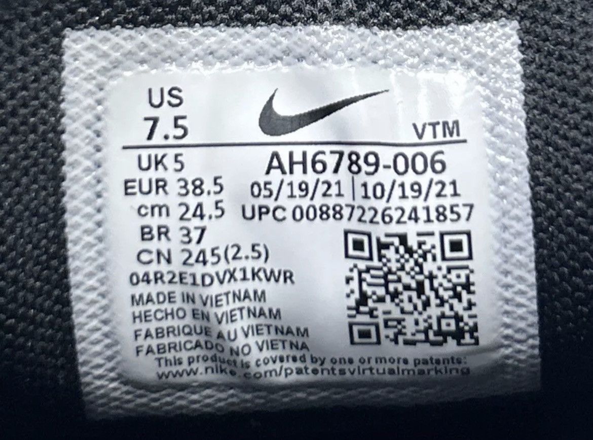 Nike Size 7.5 - Womens Nike AirMax 270 Shoes AH6789-006 Men’s 6 Size US 7.5 / IT 37.5 - 9 Thumbnail