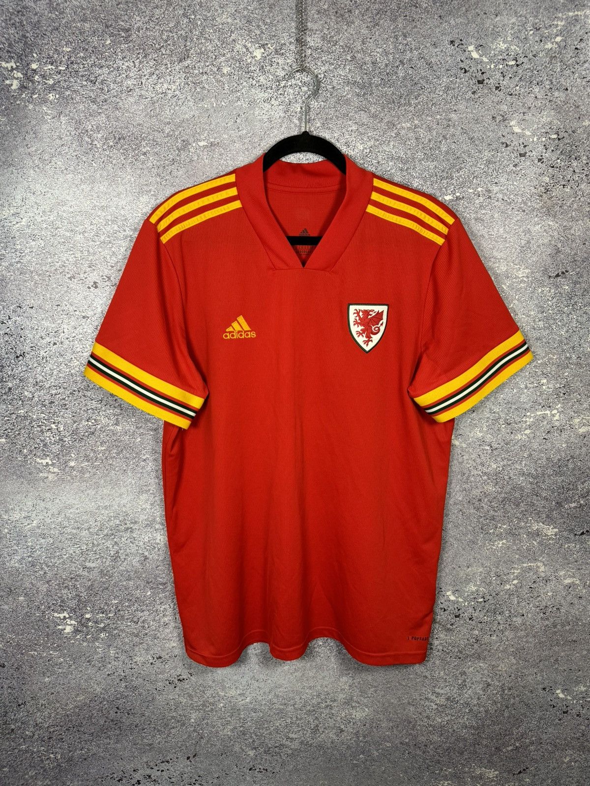Adidas Wales National Team 2020 Adidas Soccer Jersey XL Size US XL / EU 56 / 4 - 1 Thumbnail