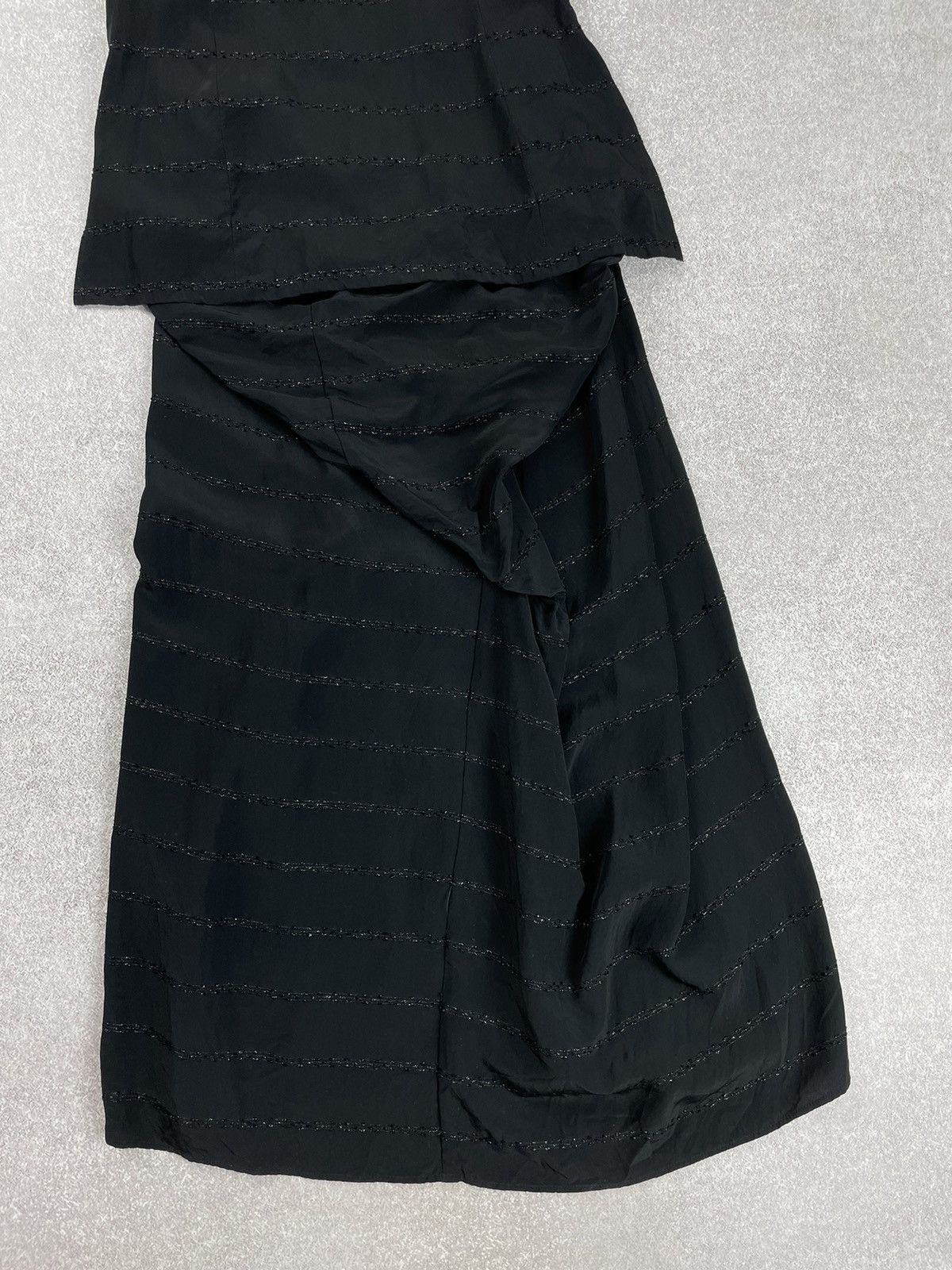 ATSURO TAYAMA × Designer × Japanese Brand Atsuro Tayama Abstract Black Dress Japan Style Yohji Size S / US 4 / IT 40 - 3 Thumbnail