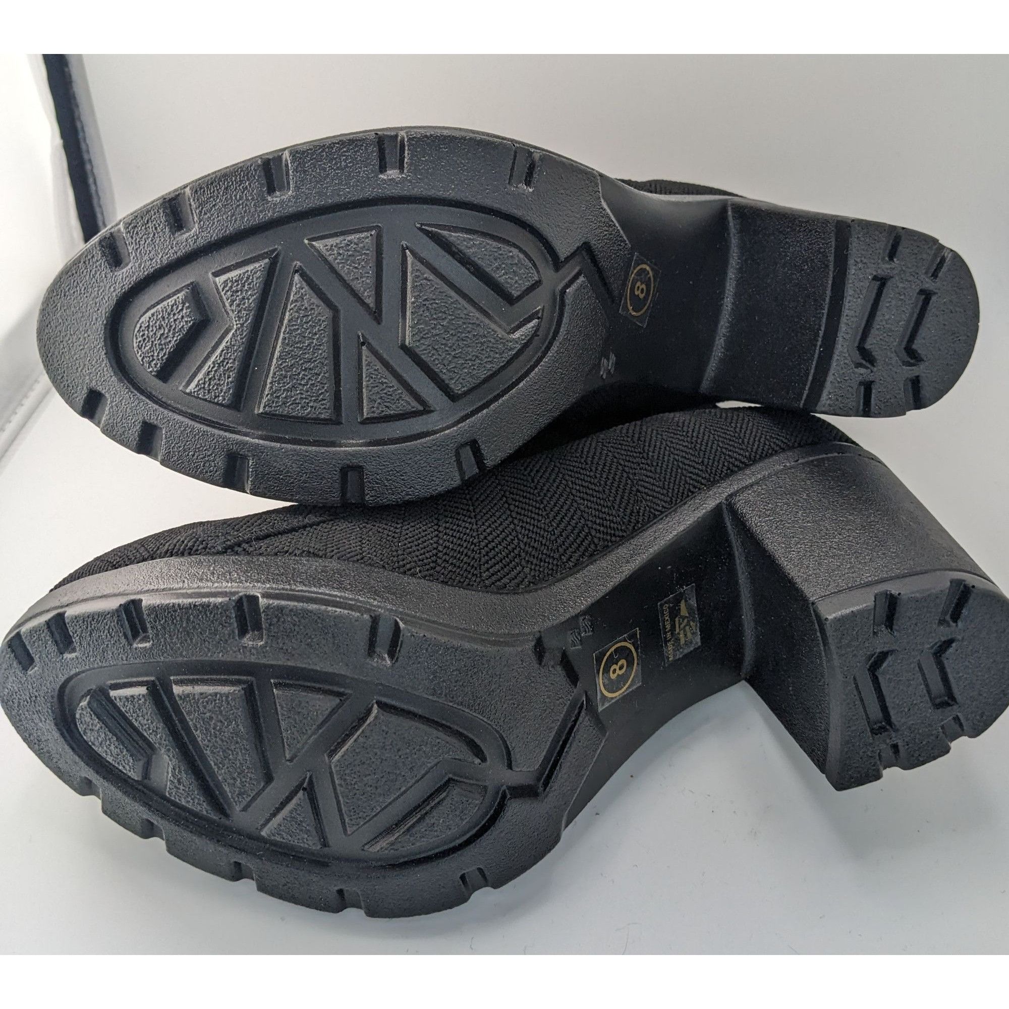 Other Charleston Shoe Cypress Boot Black Size 8 Textured Heeled An Size US 8 / IT 38 - 4 Thumbnail