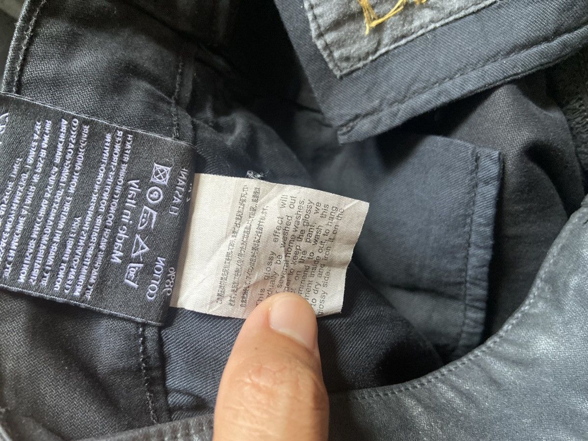 Designer × If Six Was Nine × Vintage NOTIFY BAMBOO ALL BLACK JEANS Size US 27 - 5 Thumbnail