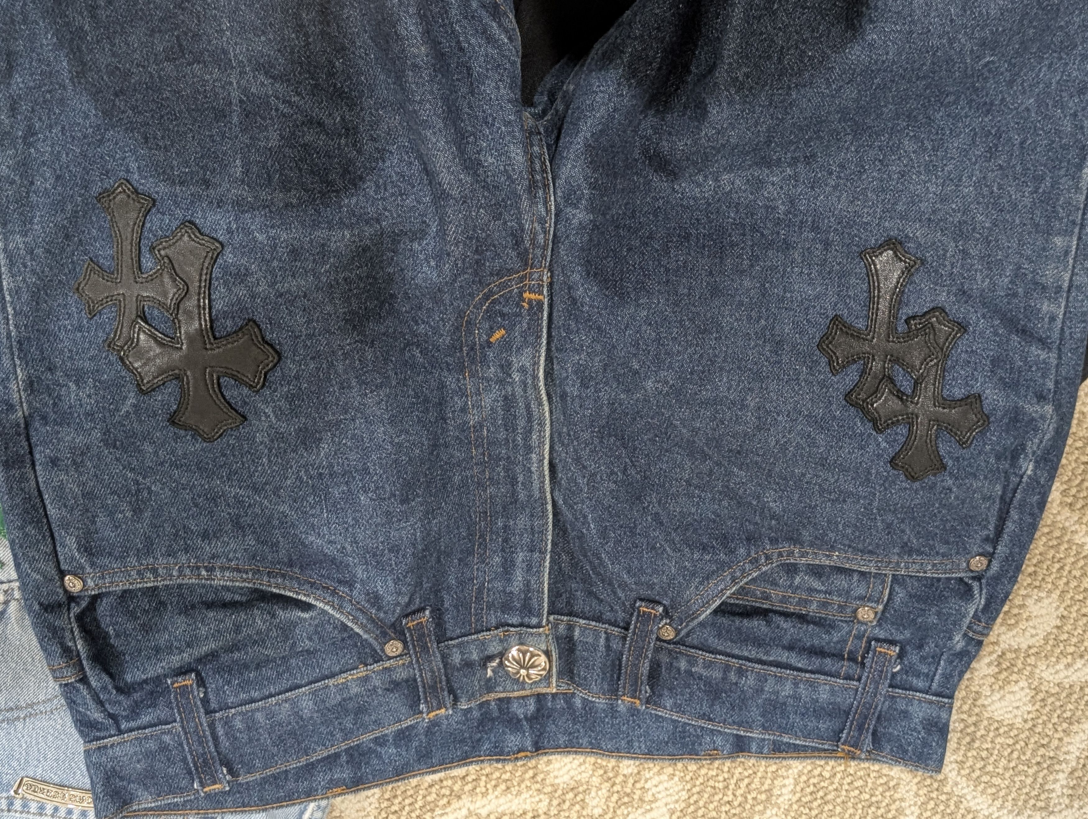 Chrome Hearts Cross Patch Levi's 517 Jeans Size US 34 / EU 50 - 19 Thumbnail