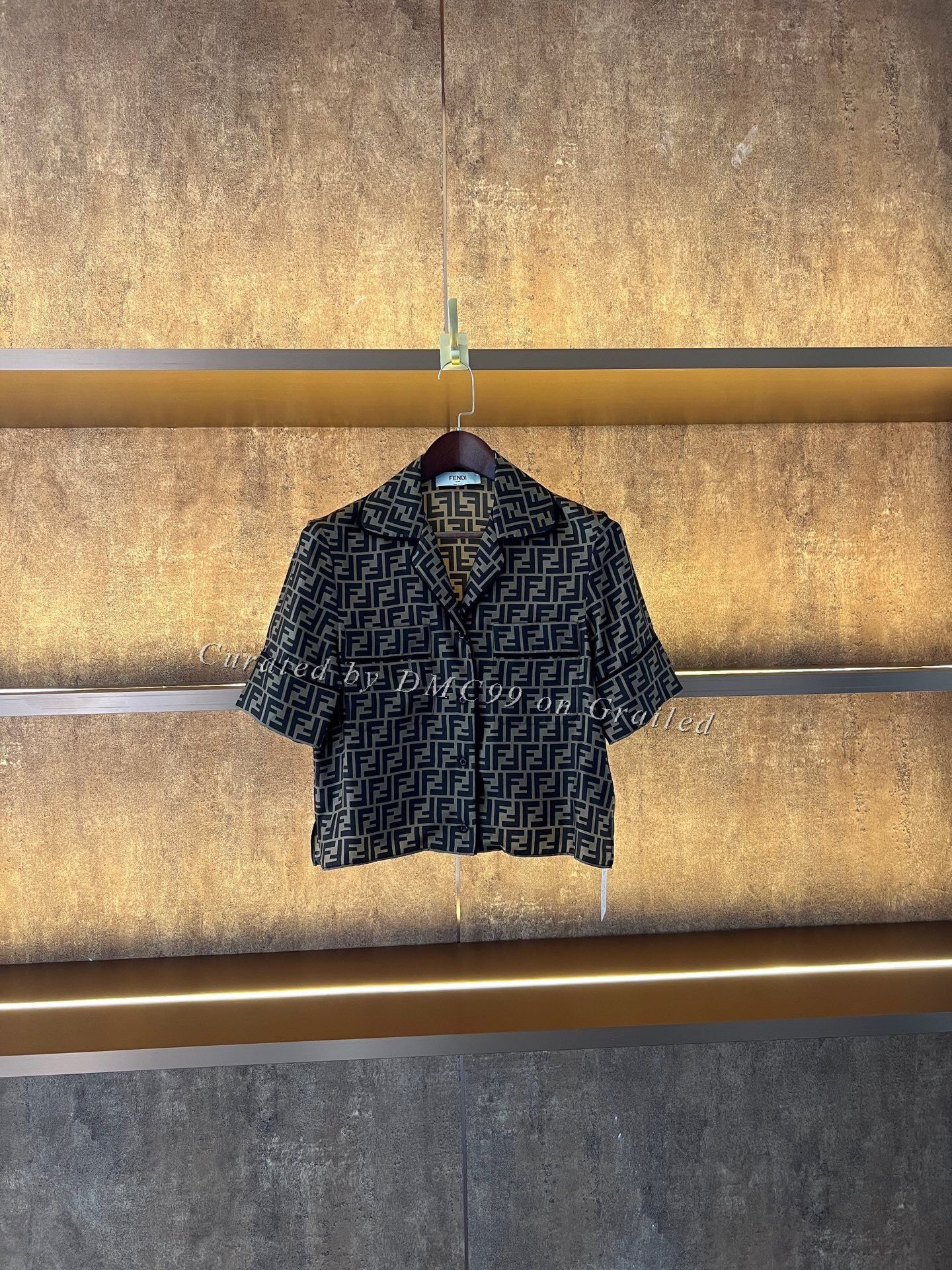 Fendi Fendi All-Over Print Shirt Size XS / US 0-2 / IT 36-38 - 1 Thumbnail
