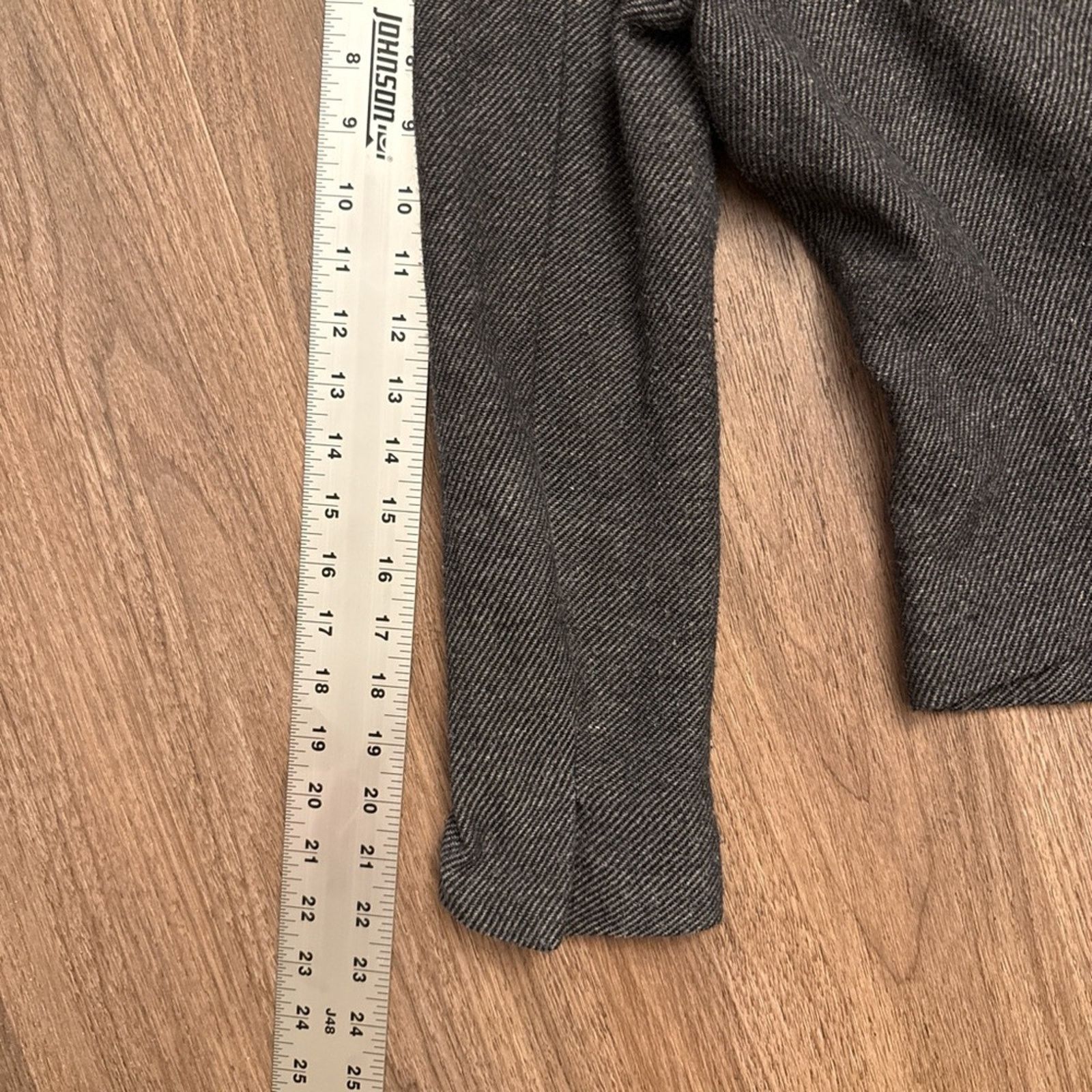 Isabel Marant Isabel Marant, gray herringbone wool blend button front jkt Size S / US 4 / IT 40 - 8 Thumbnail