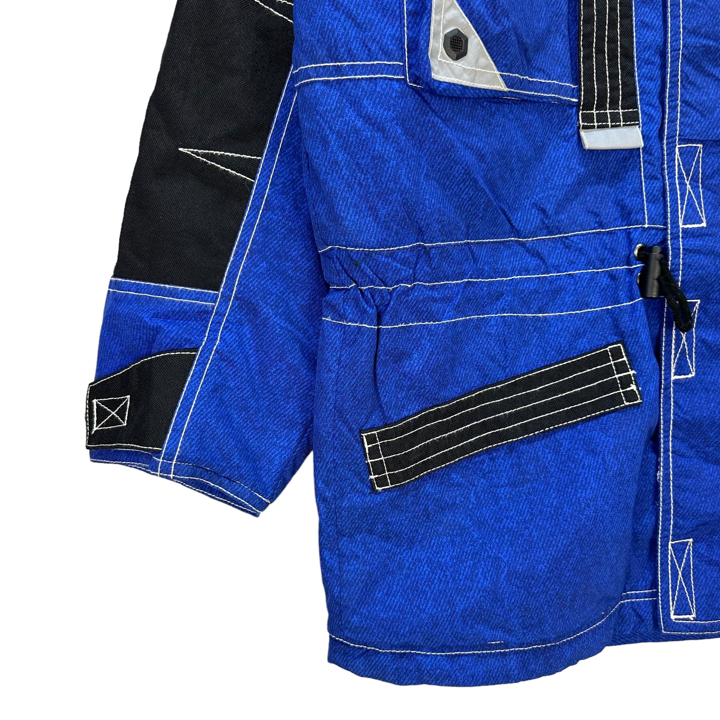 Japanese Brand SASQUATCH Blue Hooded Ski Jacket #A34-0775 Size US L / EU 52-54 / 3 - 5 Thumbnail