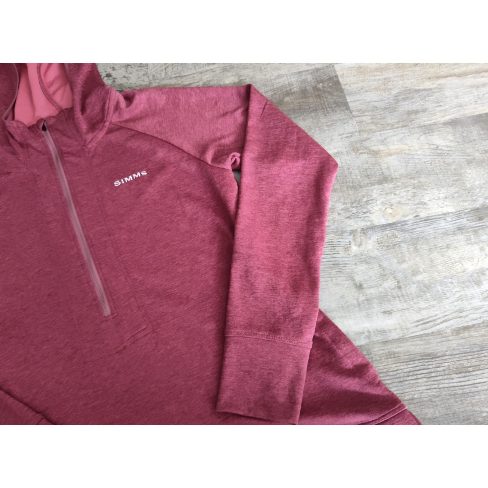 Vintage Simms Fishing Insect Shield 1/2 Zip Stretch Performance Hoodie Women's Size M Size M / US 6-8 / IT 42-44 - 2 Thumbnail