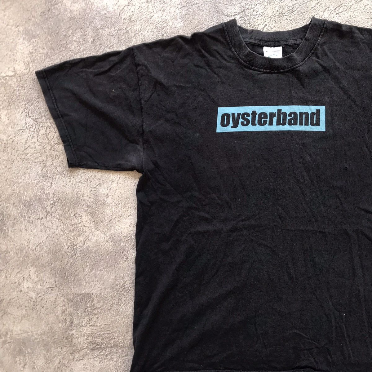 Vintage Vintage Oysterband Graphic Tee Sun Faded Grunge Streetwear X Size US XL / EU 56 / 4 - 2 Thumbnail