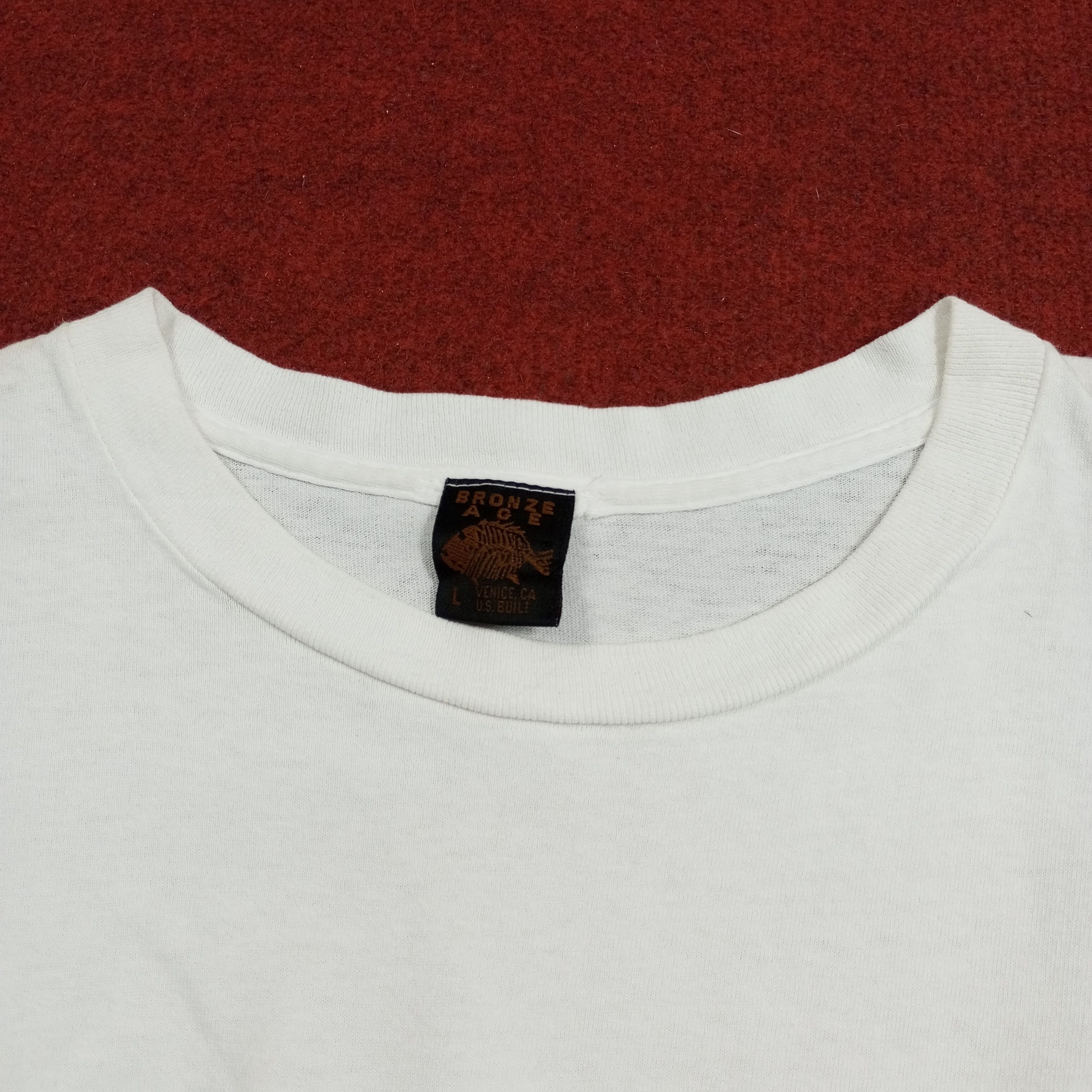 Vintage Bronze Age Surfing Style Brand Vintage Tshirt Size US L / EU 52-54 / 3 - 6 Thumbnail