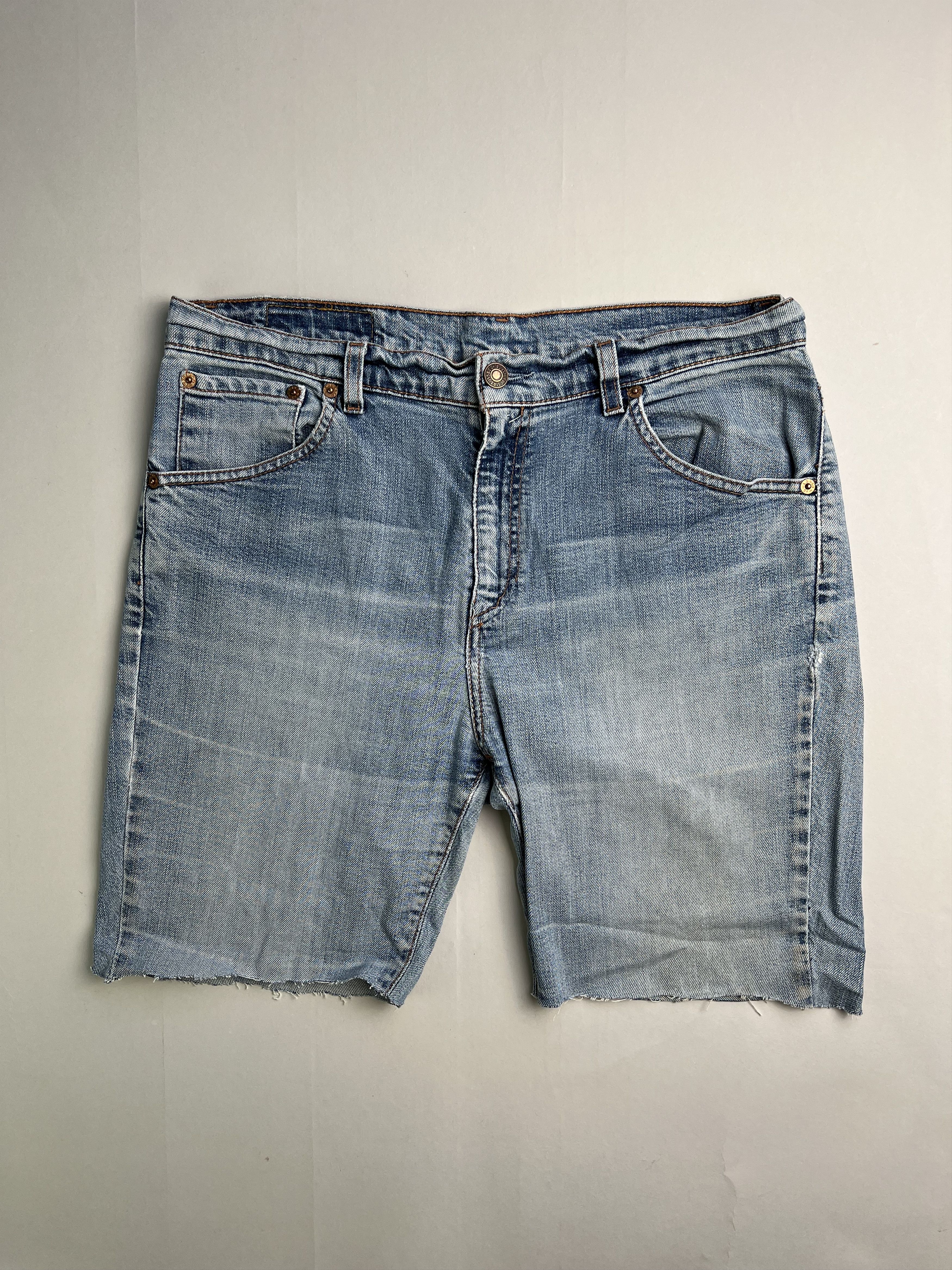 Levi's Levis 525 Jeans Shorts Light Blue W33 Size US 33 - 1 Thumbnail