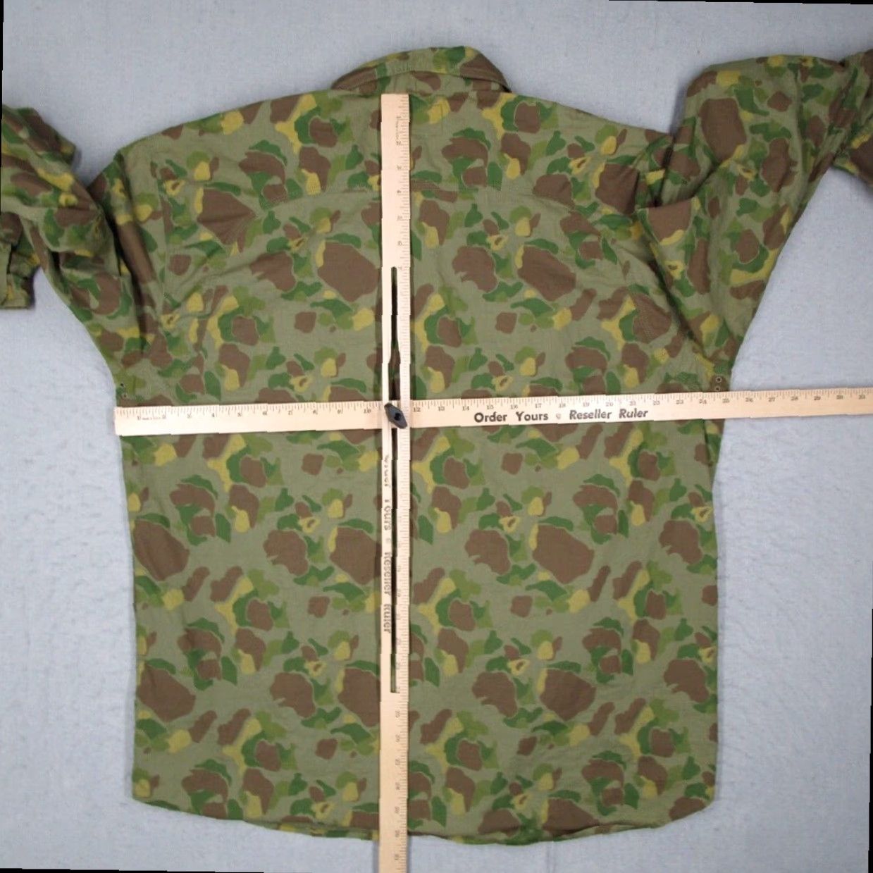 Crooks & Castles Crooks & Castles Green Camo Button Up Shirt Mens XL Long Sleeve Cotton Size US XL / EU 56 / 4 - 6 Thumbnail