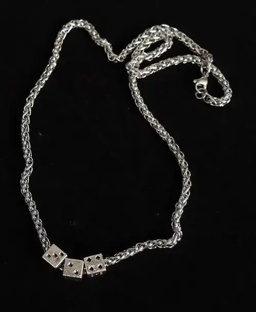 Japanese Brand Dice Pendant Necklace Size ONE SIZE - 4 Thumbnail