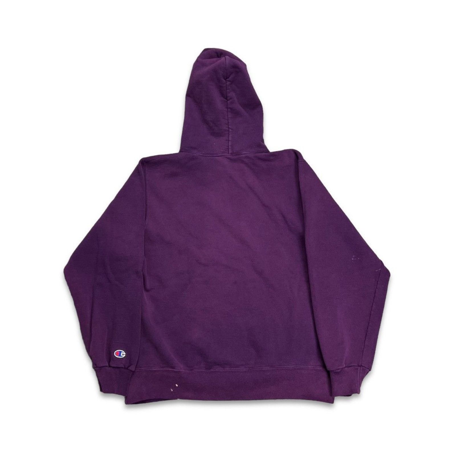 Champion Vintage 90s Champion Reverse Weave Hoodie USA Thrashed Faded Size US M / EU 48-50 / 2 - 6 Thumbnail