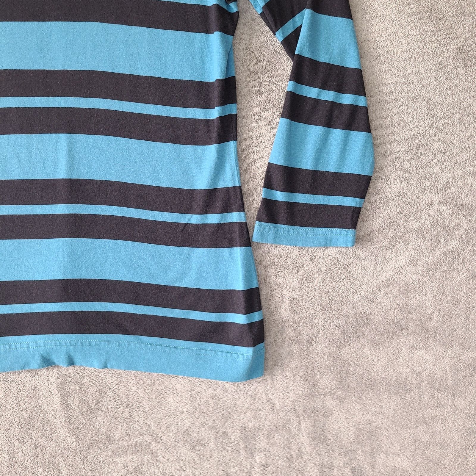 L.L. Bean LL Bean Signature Striped Shirt M Blue/Black Size M / US 6-8 / IT 42-44 - 11 Thumbnail