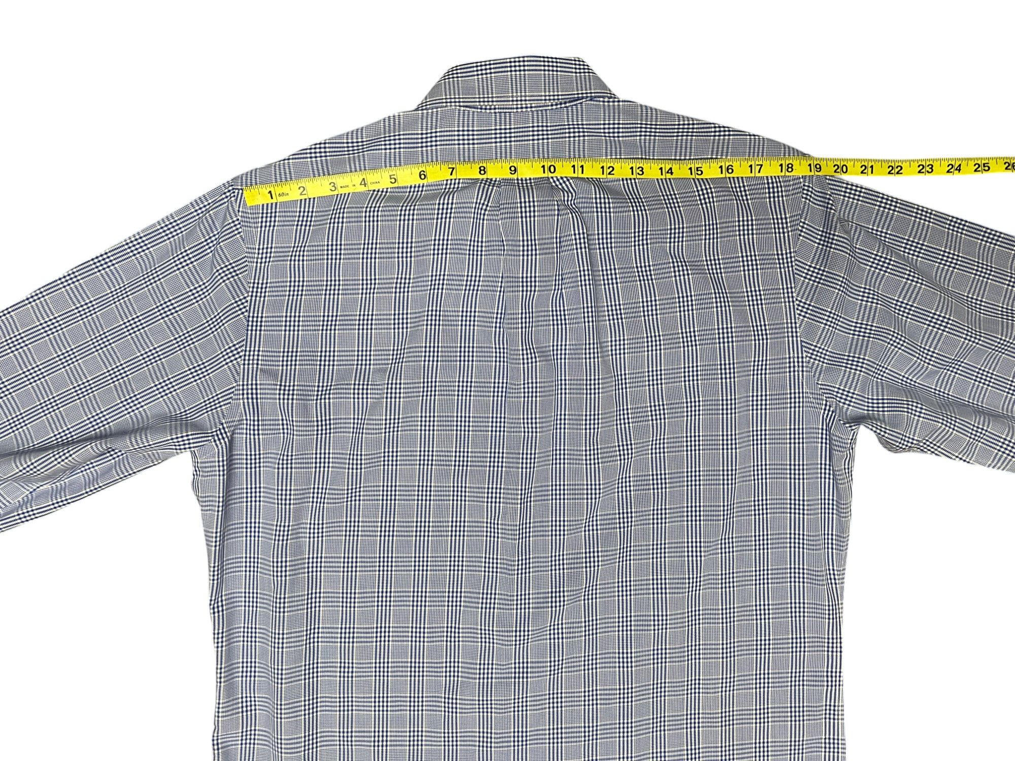 Brooks Brothers Brooks Brothers Regent Button Down Shirt 16-34 Blue Check Size US M / EU 48-50 / 2 - 9 Thumbnail