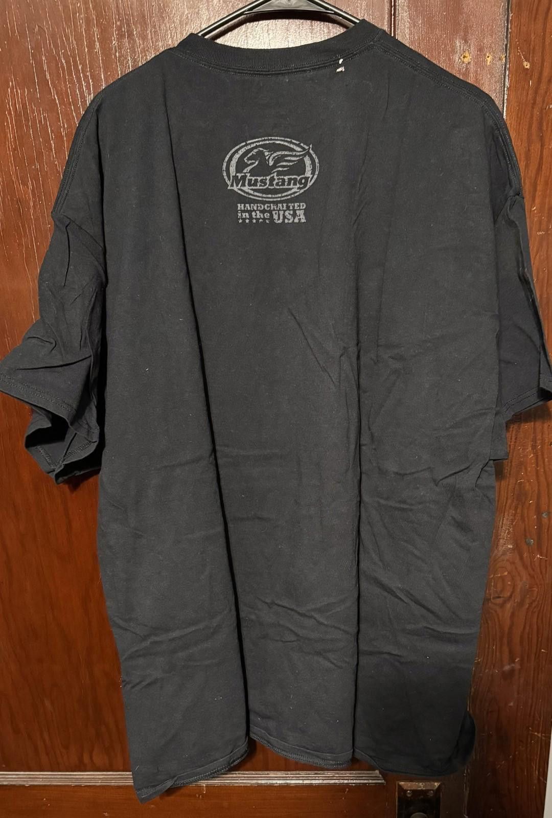 Other Mustang Motorcycle Seats Vintage T Shirt Men's Sz XL Black Size ONE SIZE - 2 Thumbnail