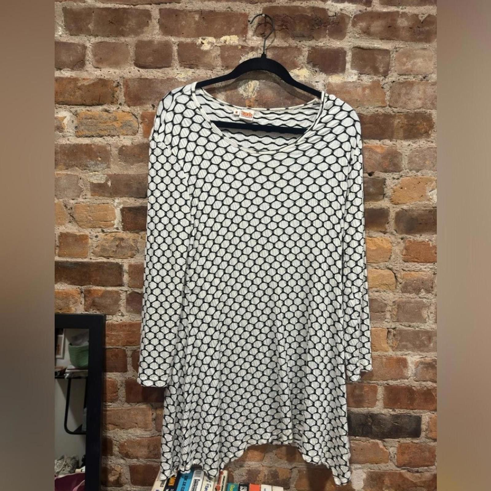 Vintage TIANELLO BY STEVE BARRAZA SHIFT DRESS Size M / US 6-8 / IT 42-44 - 4 Thumbnail