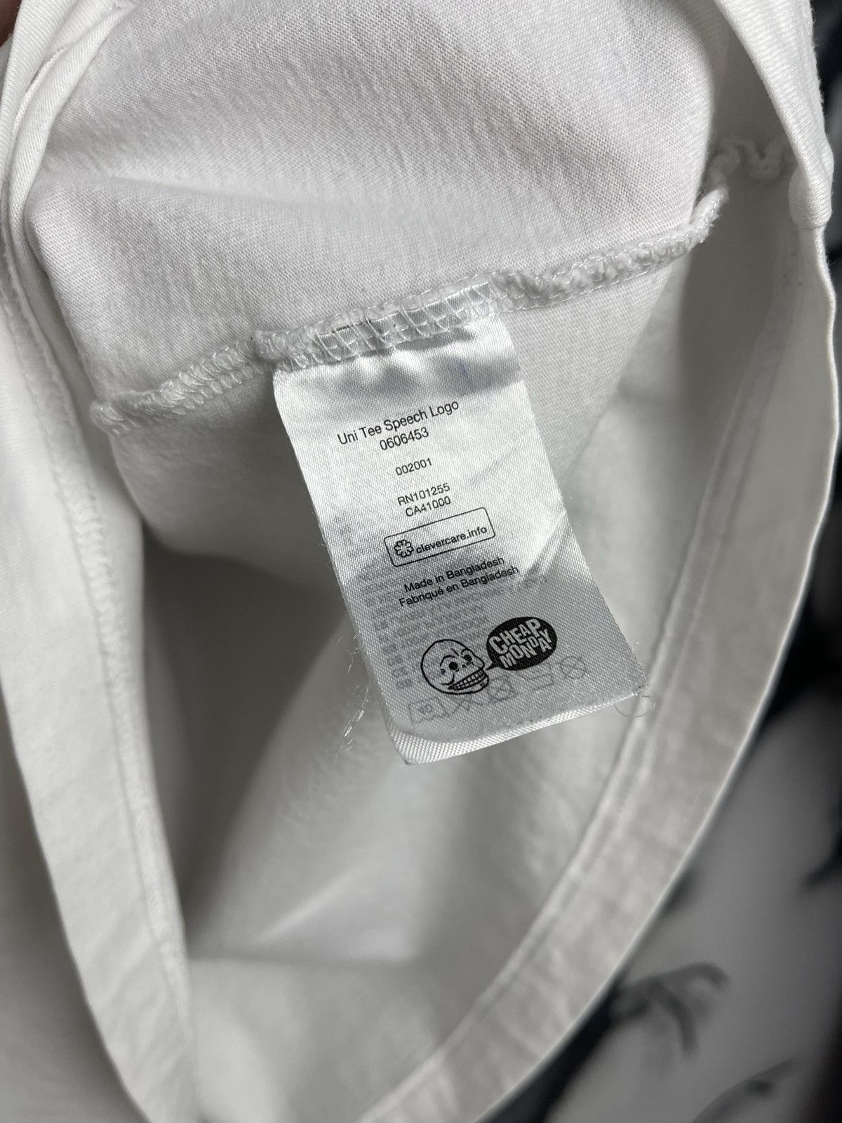 Cheap Monday Cheap Monday Big Logo White T-Shirt Men’s Size M Size US M / EU 48-50 / 2 - 10 Thumbnail