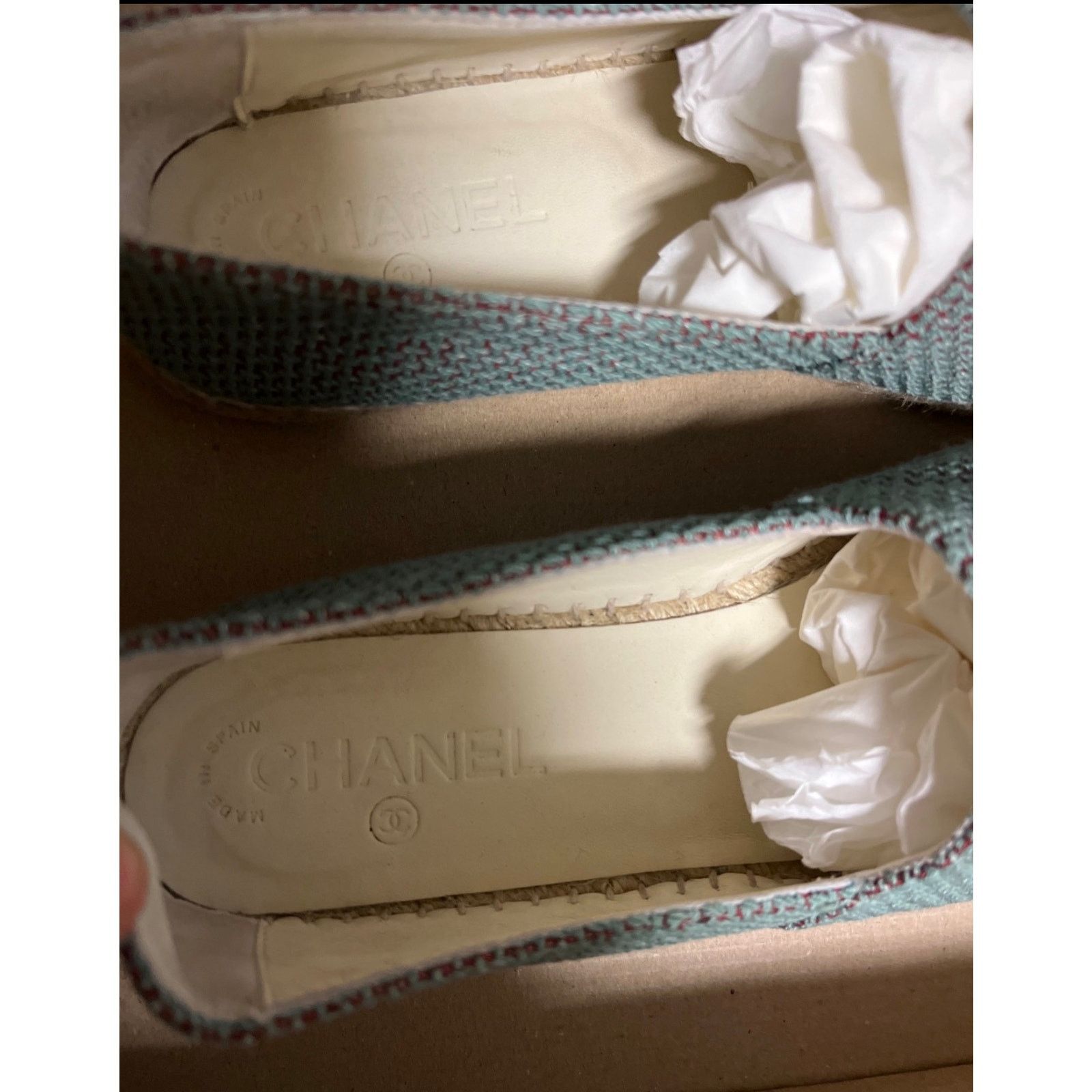 Chanel Chanel Sequin-Embellished Espadrilles - Size 40 Size US 9 / IT 39 - 6 Thumbnail