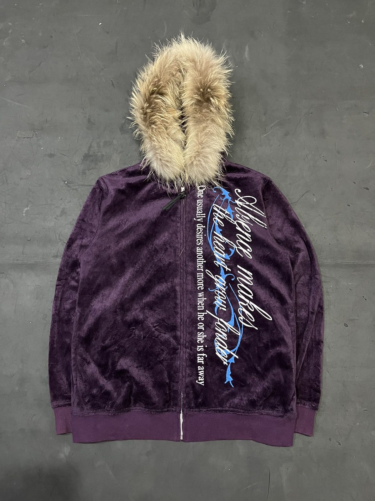 If Six Was Nine × Japanese Brand × Le Grande Bleu (L.G.B.) Ephuistic fur hoodie ifsixwasnine lgb styled Size US M / EU 48-50 / 2 - 1 Thumbnail