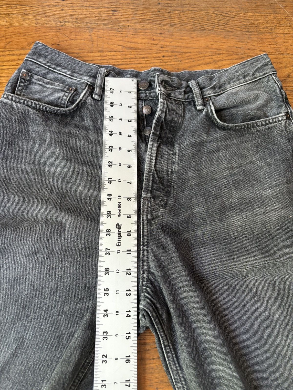 Acne Studios Acne Studios 1989 Baggy Ash Grey Jeans Size US 30 / EU 46 - 5 Thumbnail