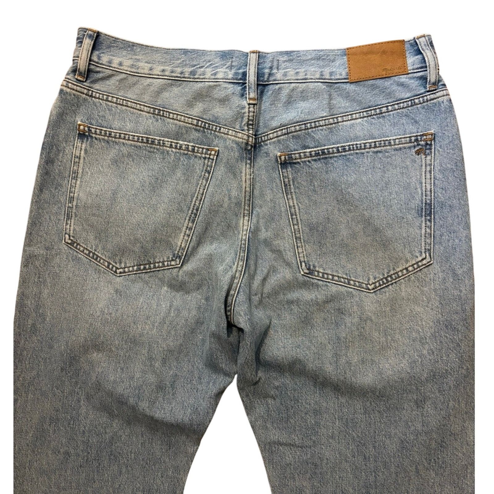 Madewell NWT Madewell The Petite '90s Straight Jean Revoir Wash 31P Size 31" - 10 Thumbnail