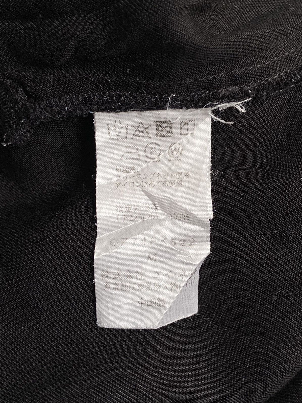 CABANE de ZUCCa × Issey Miyake × Zucca CABANE DE ZUCCA Black T-shirt Size US XL / EU 56 / 4 - 8 Thumbnail