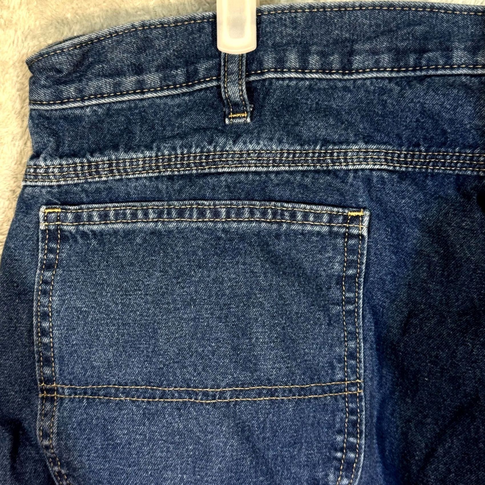 Dickies Dickies Carpenter Jeans Mens 42x32 Blue Denim Relaxed Fit Straight Leg Jeans Size US 42 / EU 58 - 6 Thumbnail