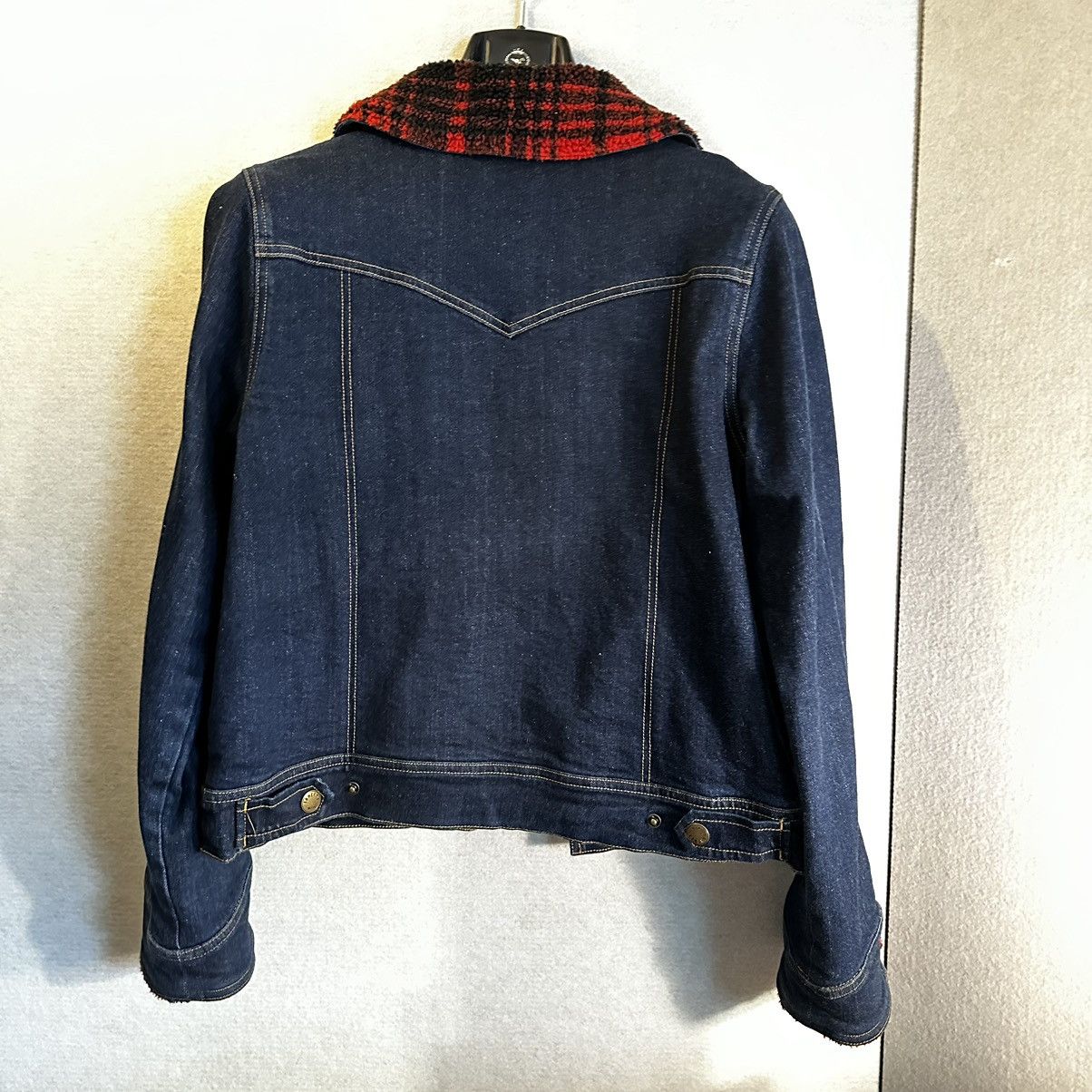 Faherty Faherty Denim Jacket with Fleece-Lined Collar and Cuffs Size M / US 6-8 / IT 42-44 - 2 Thumbnail