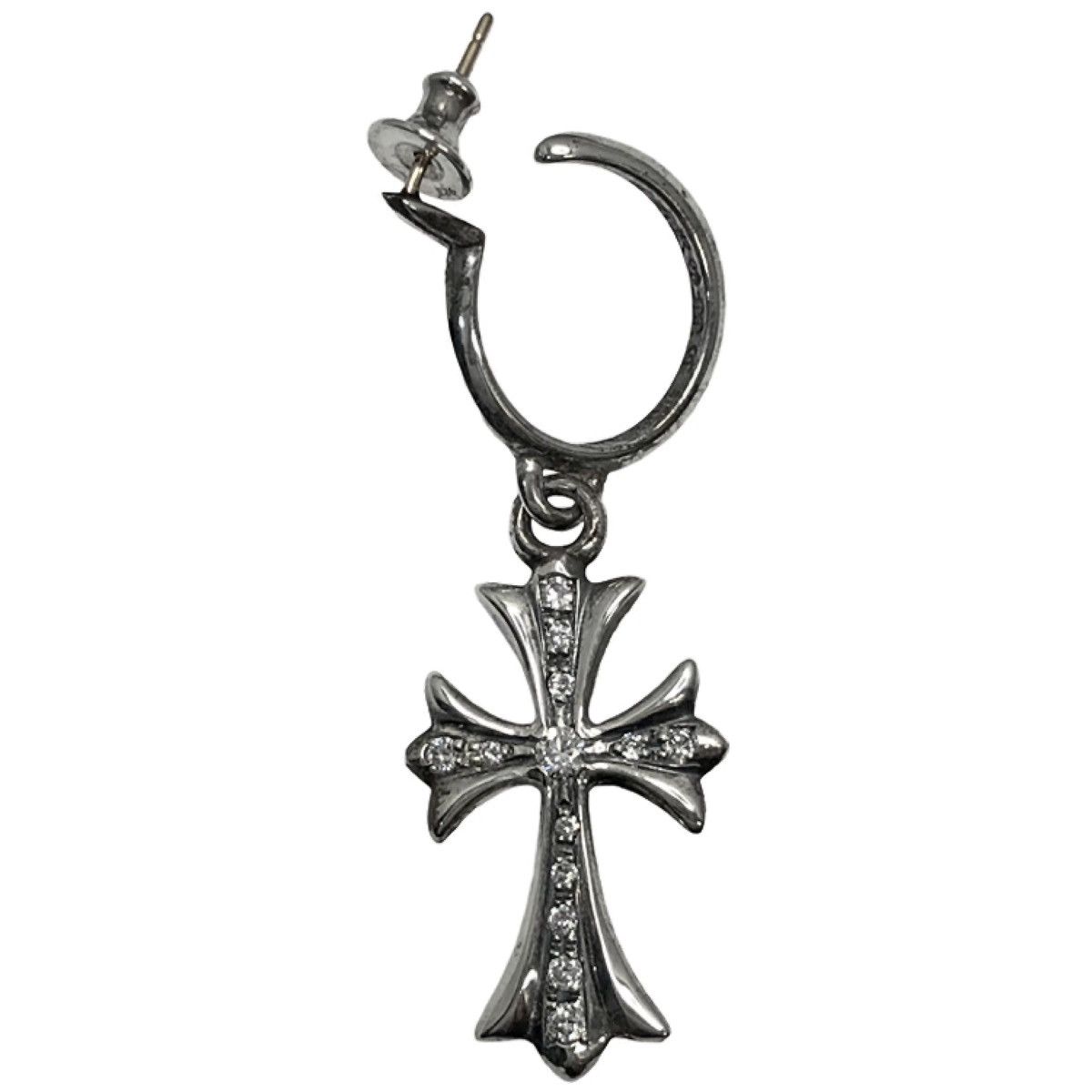 Chrome Hearts Chrome Hearts Tiny TFL Hoop Earring | Grailed