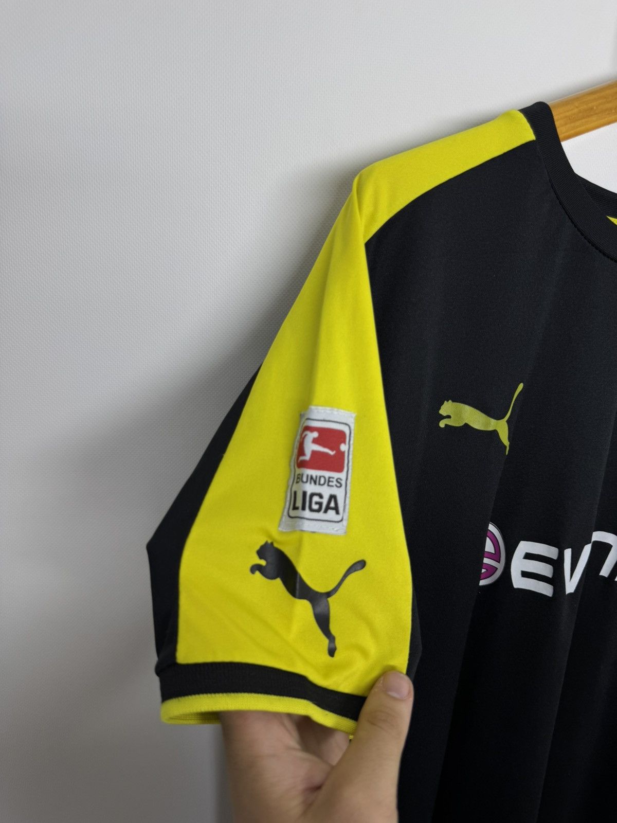 Puma Vintage Y2k Borussia Dortmund T-Shirt 2013 Size US M / EU 48-50 / 2 - 8 Thumbnail