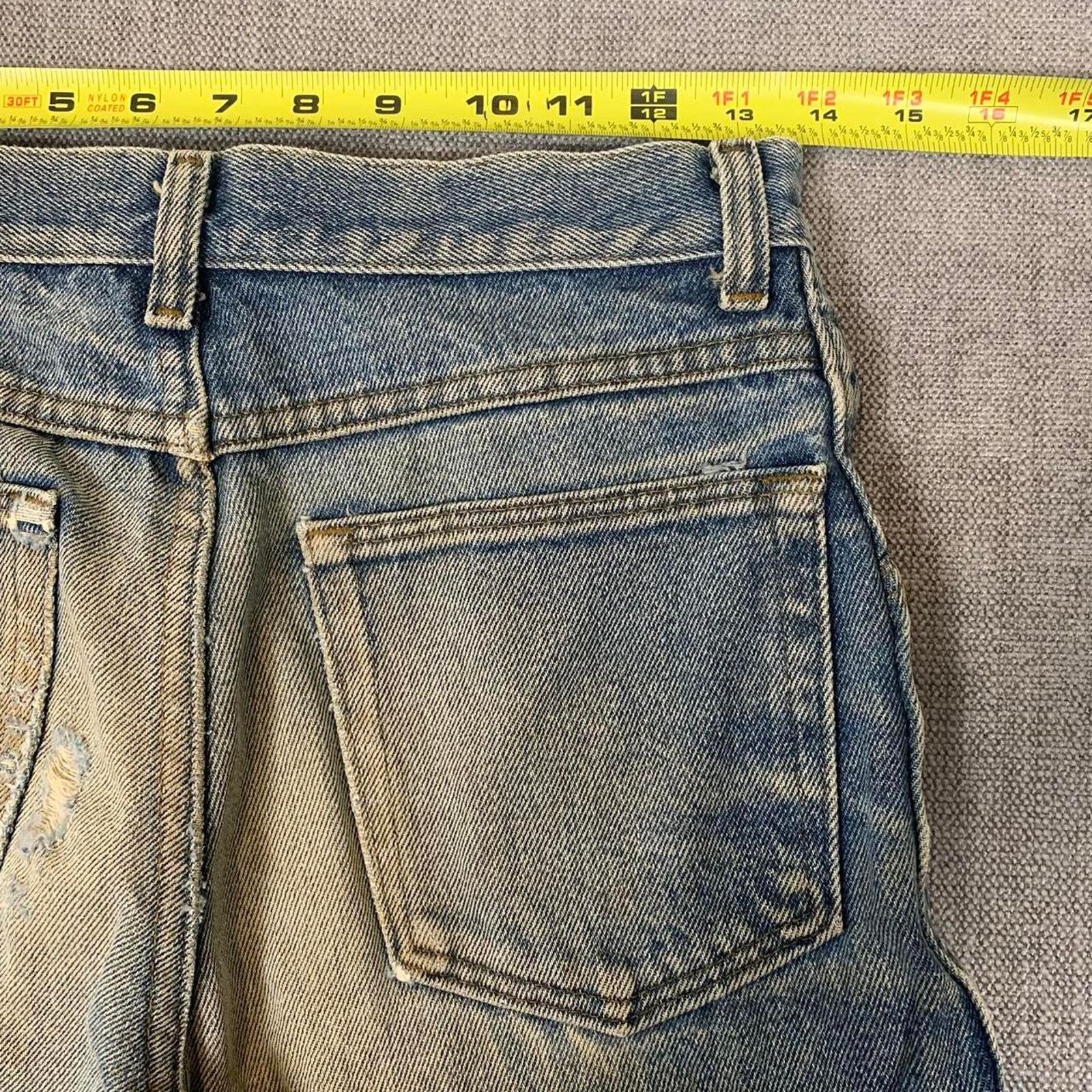 Rustler Vintage 90s Rustler honeycomb Distressed denim Jeans Size 26" / US 2 / IT 38 - 8 Thumbnail