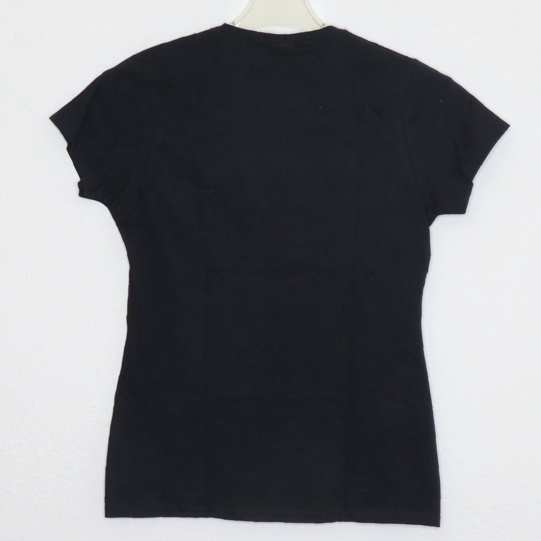 Port & Company Fa La La La Llama Womens S T-Shirt Christmas Dog Port & Company Shirt Top Short Sleeve Black Cotton Crew Neck Holiday Womens Size S Size S / US 4 / IT 40 - 3 Thumbnail