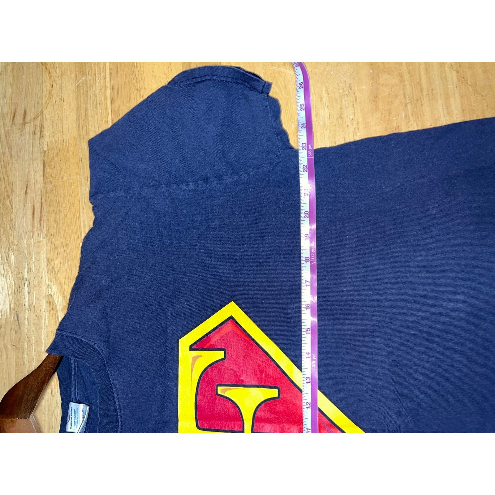 Delta Vintage Firefighter Shirt Super Fire Fighter Man Courage XL Size US XL / EU 56 / 4 - 8 Thumbnail