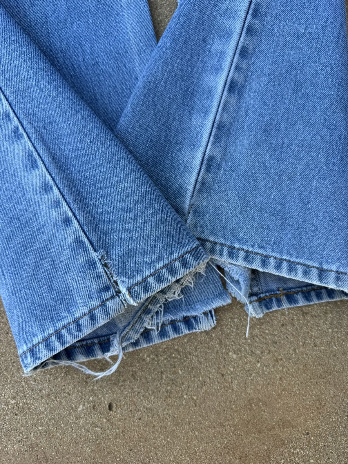 Levi's × Vintage Vtg 70’s Levi’s 646 Orange Tab Bellbottom Flare Jeans 35x29 Size US 35 - 8 Thumbnail