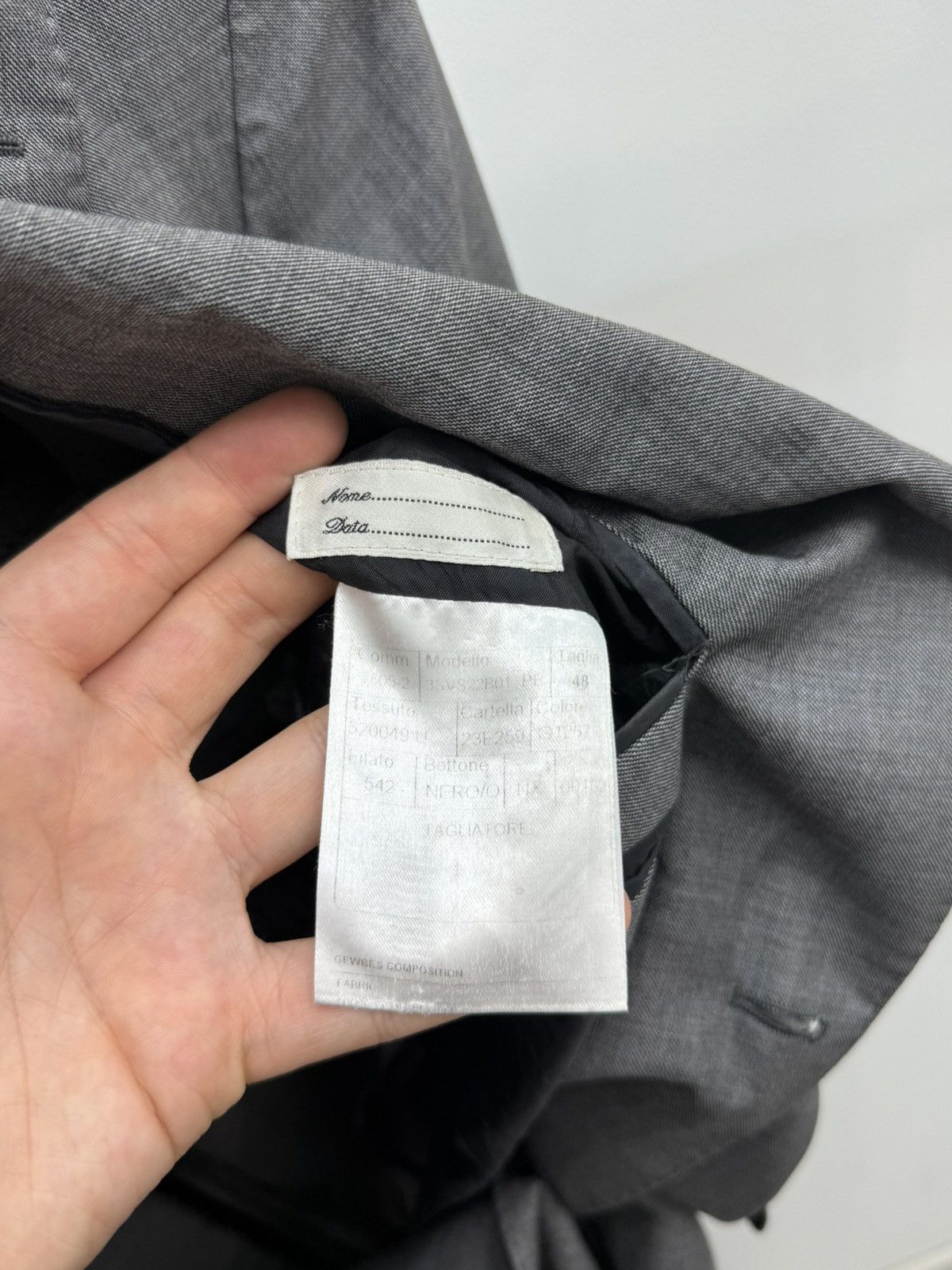 Tagliatore Tagliatore Wool Two Piece Suit Size 48R - 9 Thumbnail