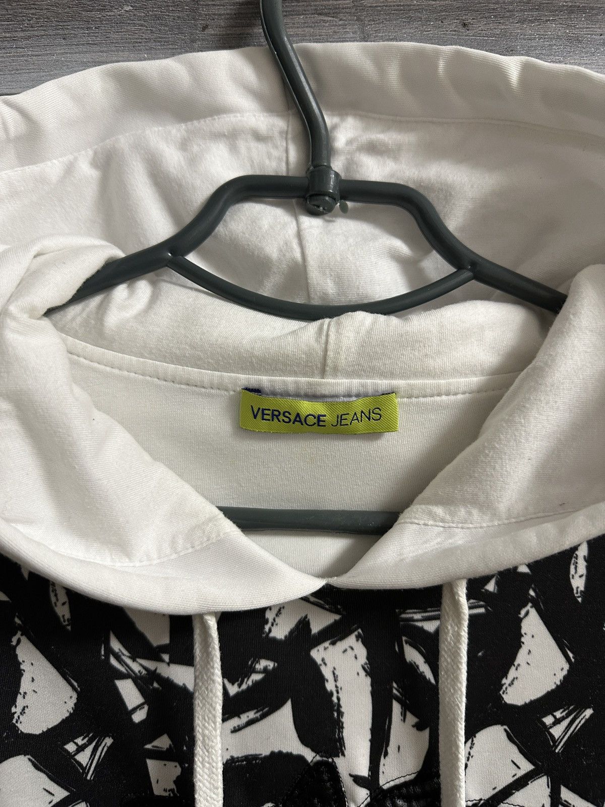 Versace Jeans Couture Rare Luxury Abstract Hoodie Versace Jeans Monogram Size US XS / EU 42 / 0 - 11 Thumbnail