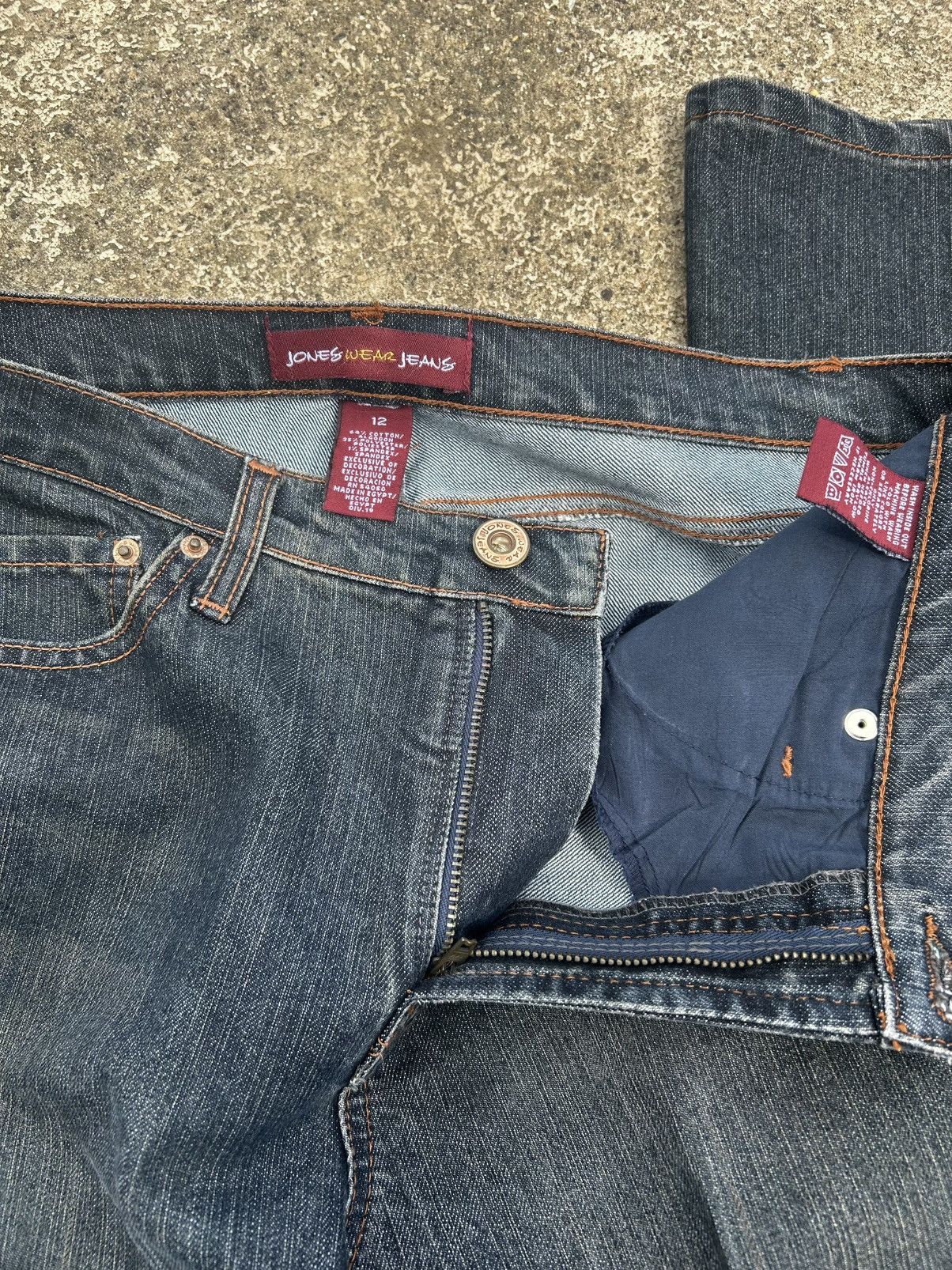 Other Bundle! Dark rust jeans w/ black sheer shirt Size M / US 6-8 / IT 42-44 - 6 Thumbnail
