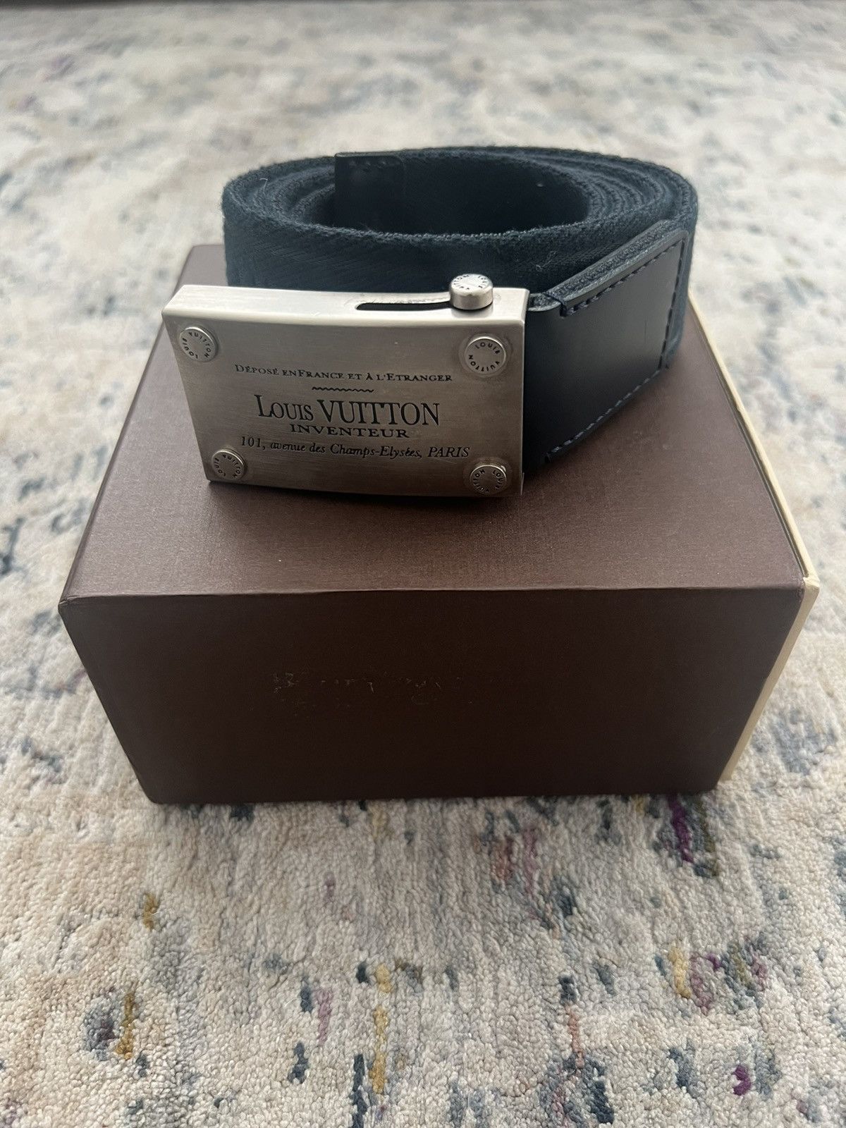 Louis Vuitton Louis Vuitton Saint-Tur Bengal Belt Sz 90/36 Size 36 - 2 Thumbnail