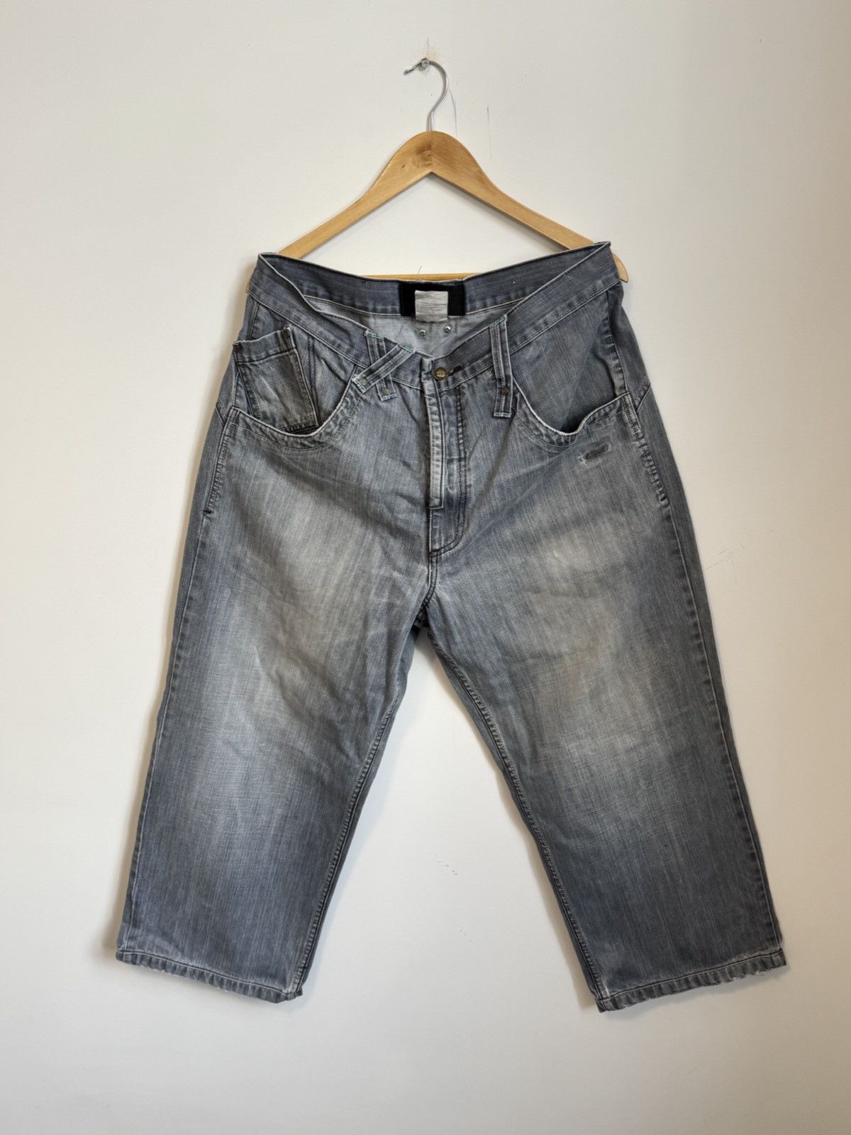 Japanese Brand × Karl Kani Karl Kani Brooklyn Baggy Fit Pants Vintage Size US 35 - 7 Thumbnail
