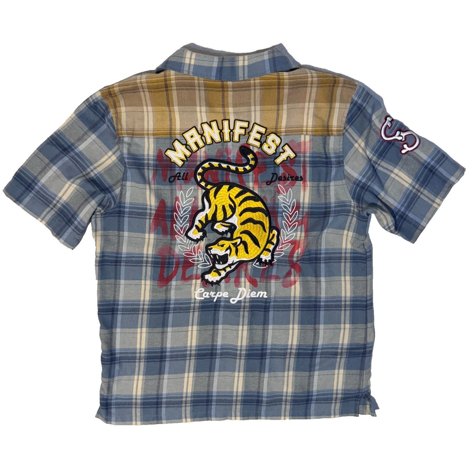 Smoke Rise Smoke Rise Seize The Day Mechanic Plaid Streetwear Manifest Size US M / EU 48-50 / 2 - 1 Thumbnail