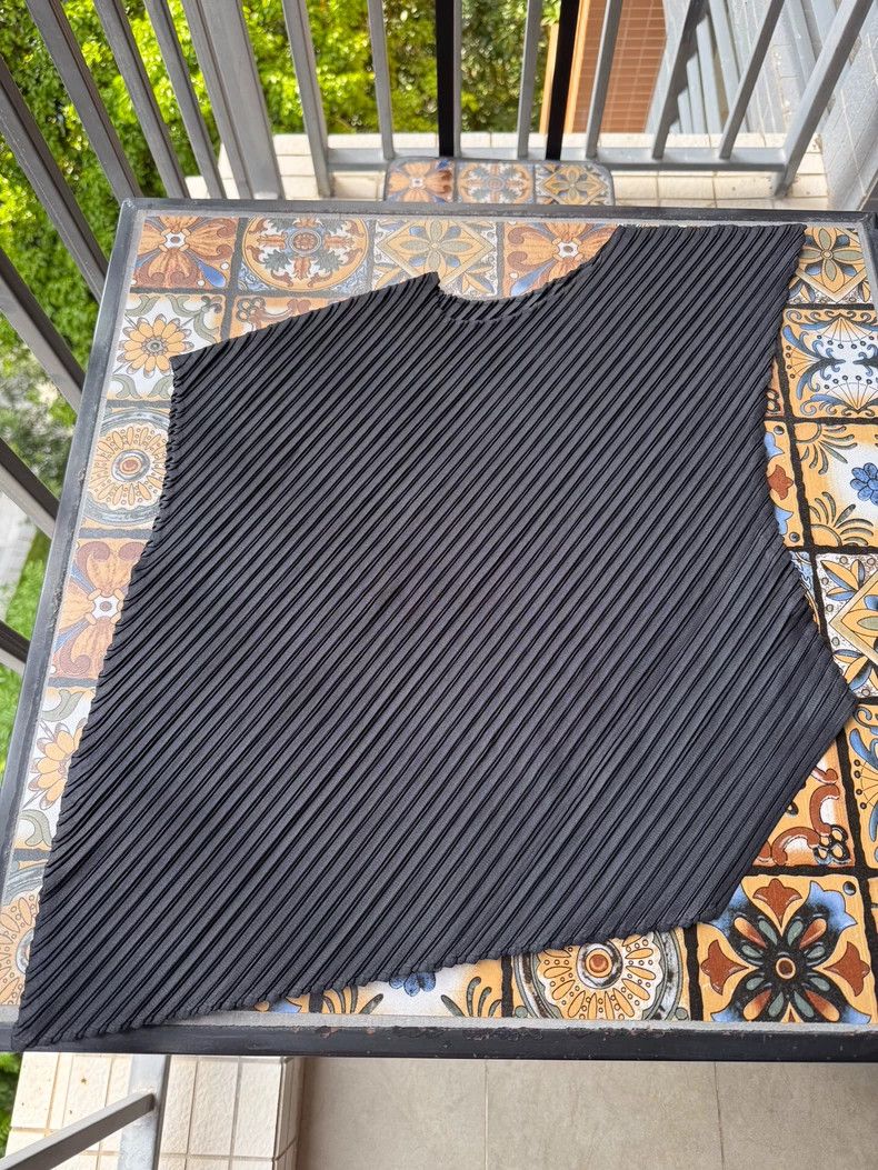 Issey Miyake Issey Miyake size:3 Twill pleated spring top Size XS / US 0-2 / IT 36-38 - 6 Thumbnail