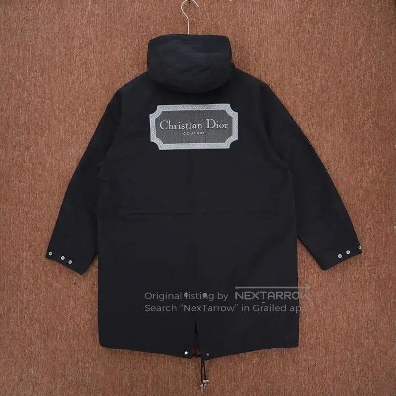 Other Dior Black Logo Mid-Length Coat for Men . Size US M / EU 48-50 / 2 - 2 Thumbnail