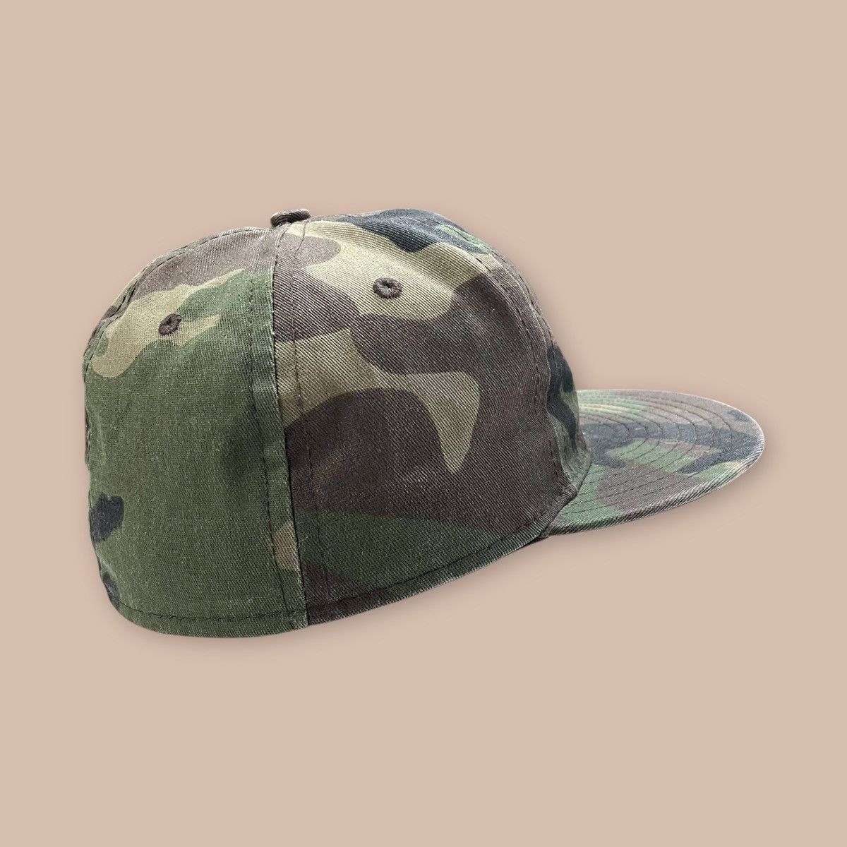 Ebbets Field Flannels Ebbets Field Flannels "B" Camo Fitted Cap Size ONE SIZE - 5 Thumbnail