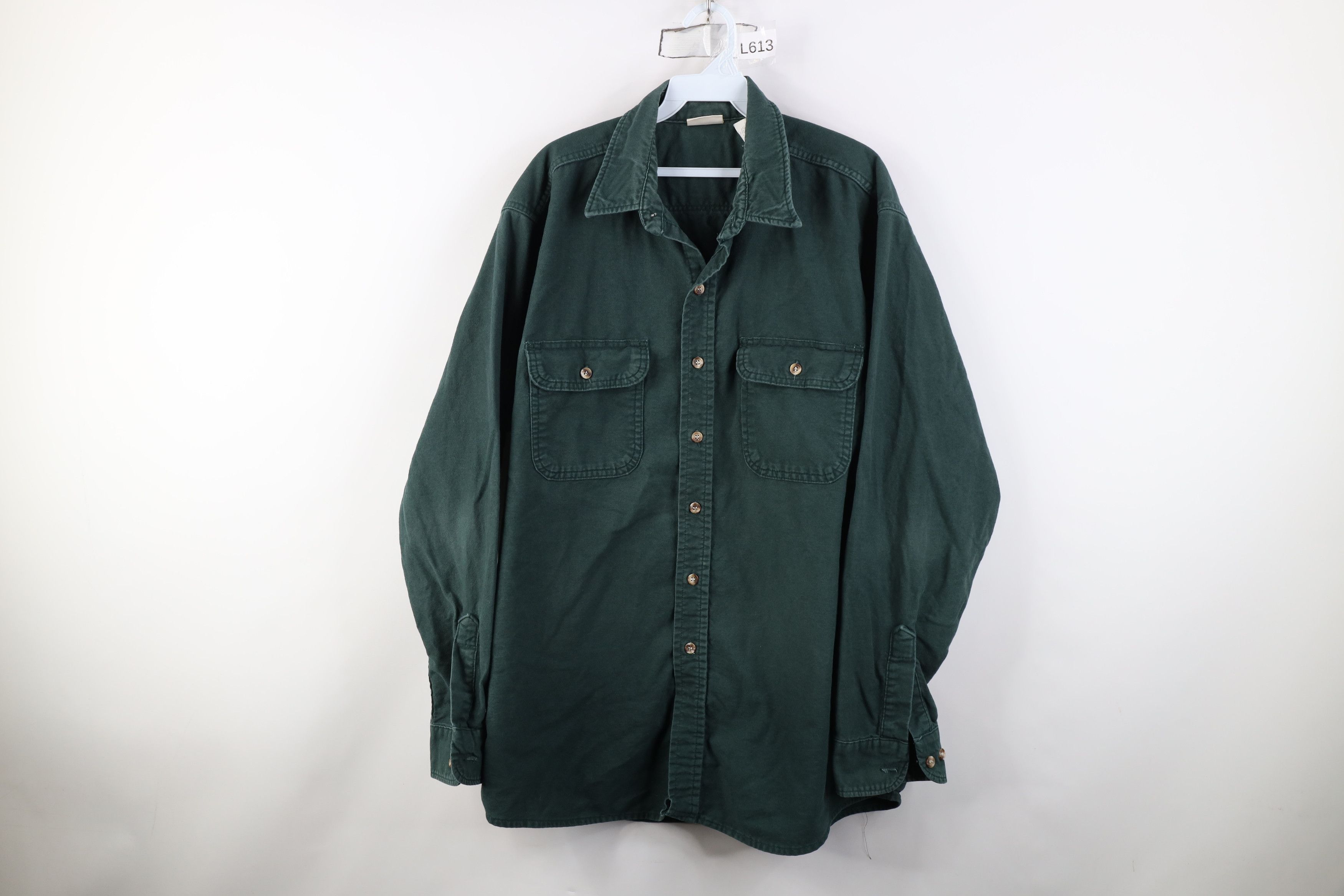 FiveBrother Vintage 90s Five Brother Cloth Collared Button Shirt USA Size US XL / EU 56 / 4 - 1 Thumbnail